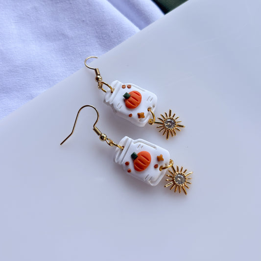 PUMPKIN JAR EARRINGS