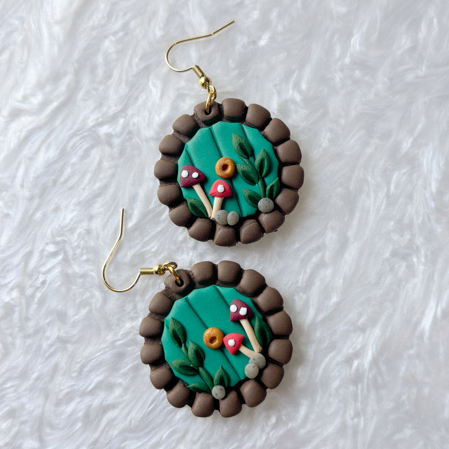 HOBBIT DOOR EARRINGS