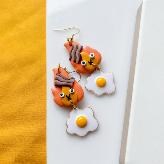 FLAME SPIRIT & EGG EARRINGS