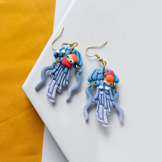 PONYO JELLYFISH EARRINGS