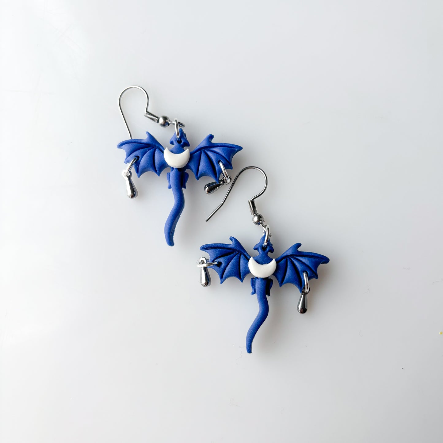 BLUE MOON MINI DRAGON EARRINGS