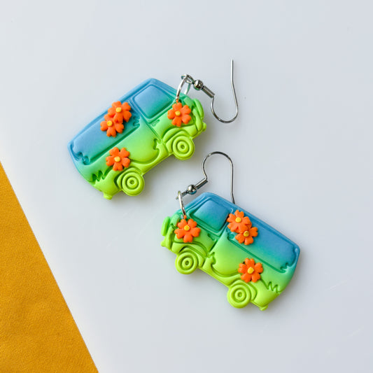 MYSTERY MACHINE EARRINGS