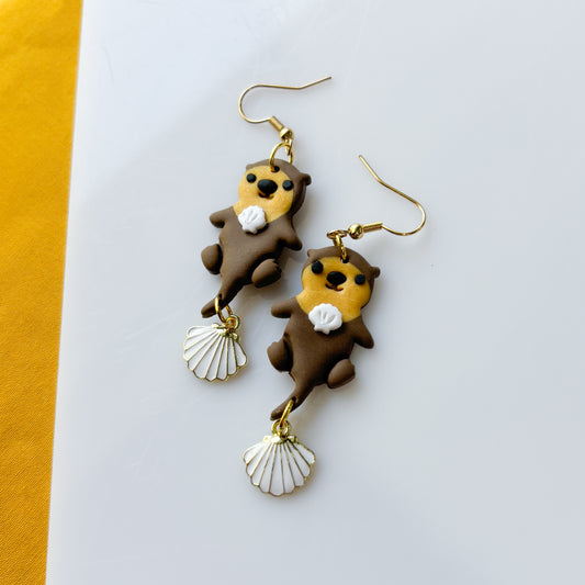 OTTER EARRINGS