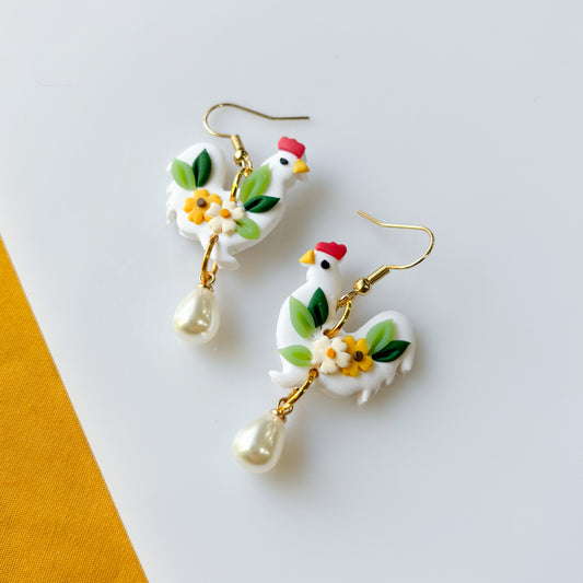 CHICKEN EARRINGS