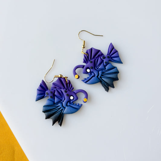 ANGLER FISH EARRINGS