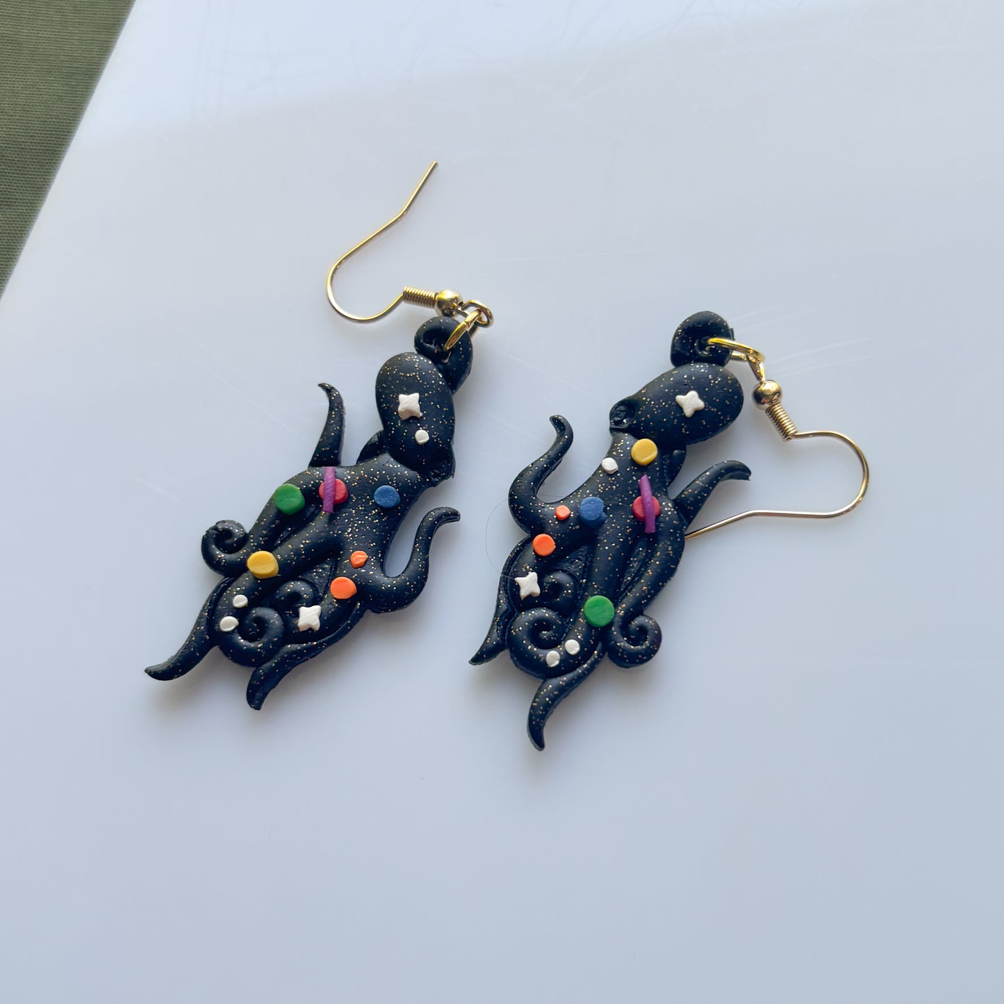 SPACE OCTOPUS EARRINGS