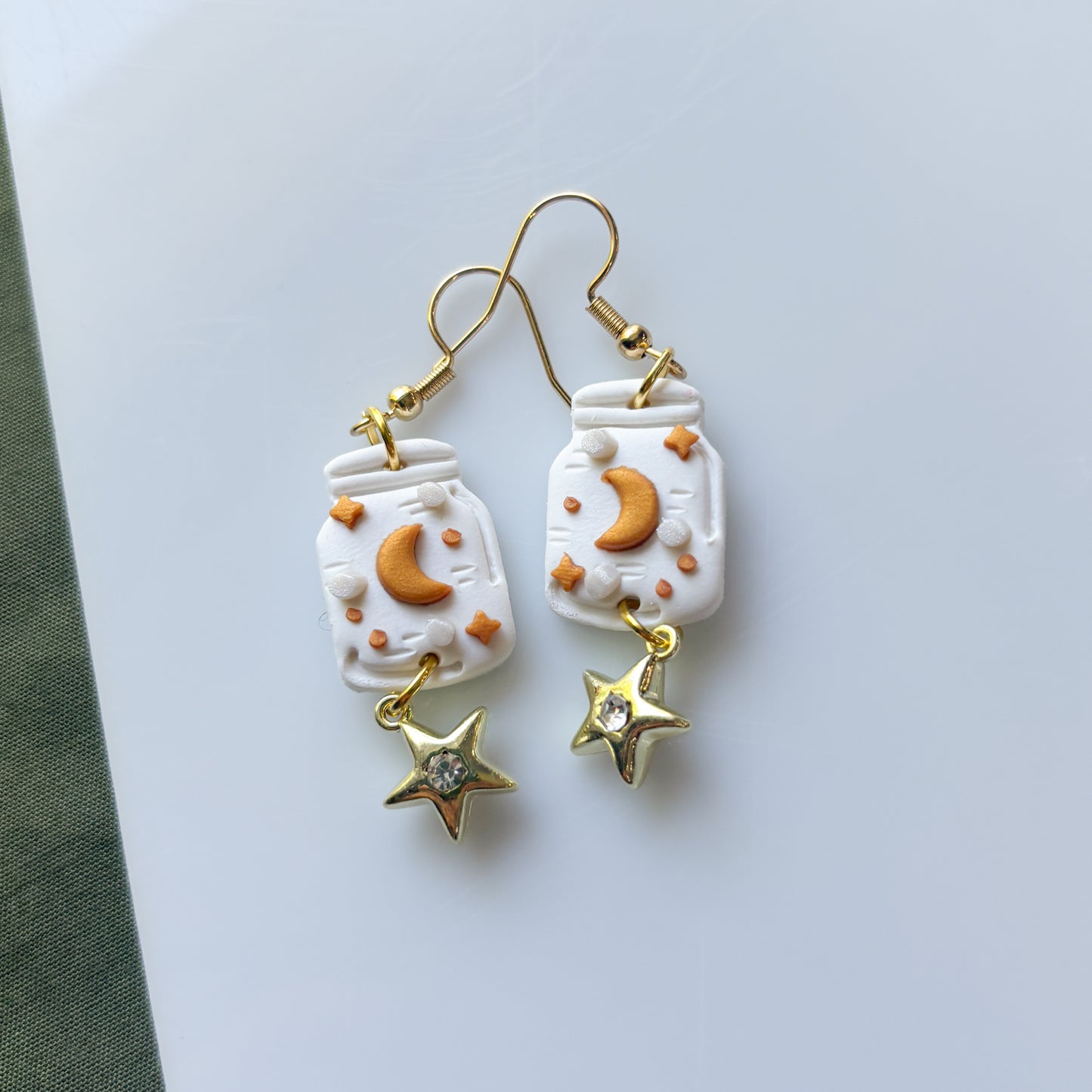 MOON & STAR JAR EARRINGS