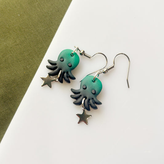 DEEP SEA OCTOPUS EARRINGS