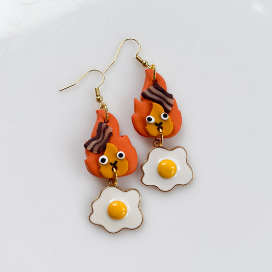 EGG CALCIFER EARRINGS