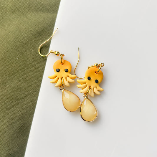 SUNSHINE OCTOPUS EARRINGS