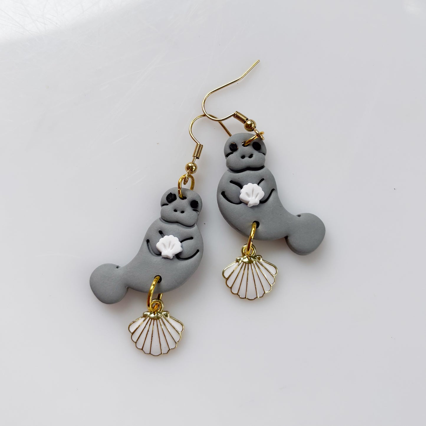 MANATEE EARRINGS