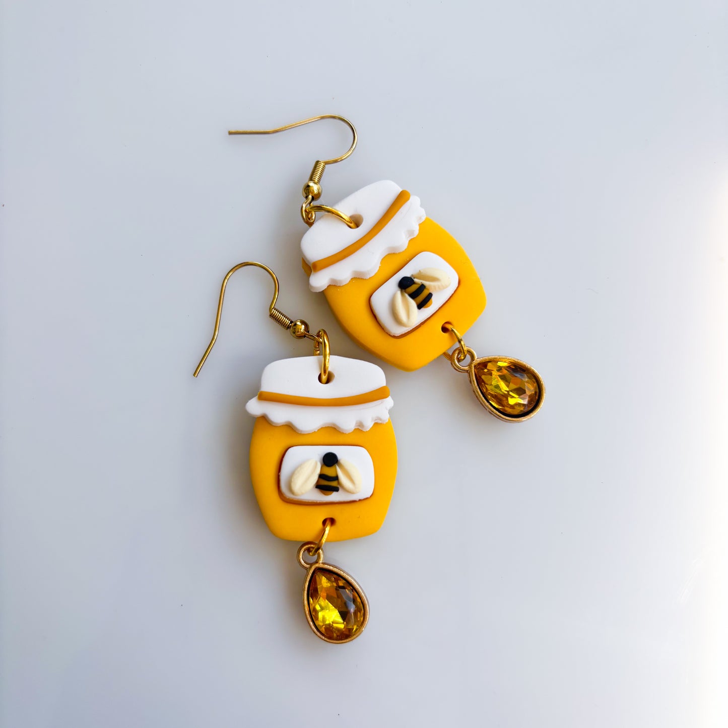 HONEY POT BEE EARRINGS
