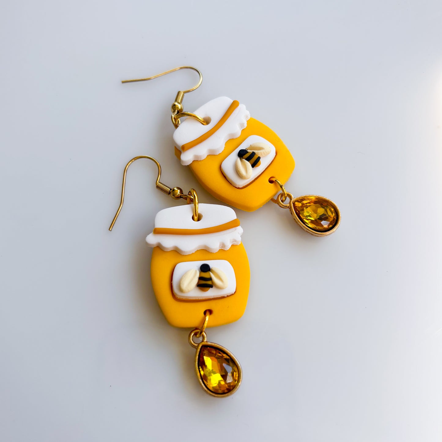HONEY POT BEE EARRINGS