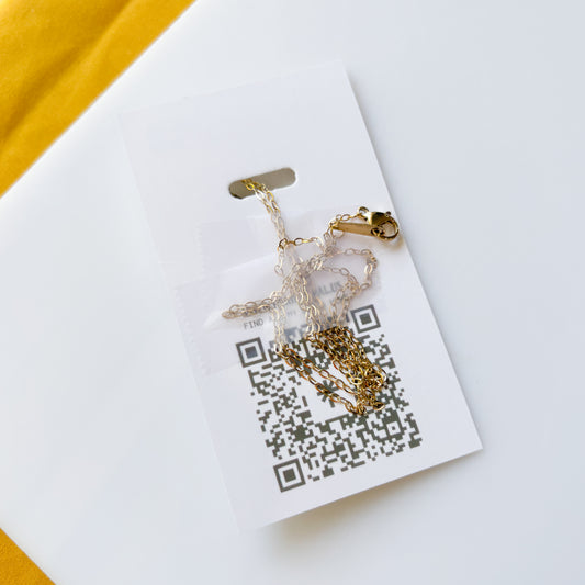 DARK STAR CHARM NECKLACE