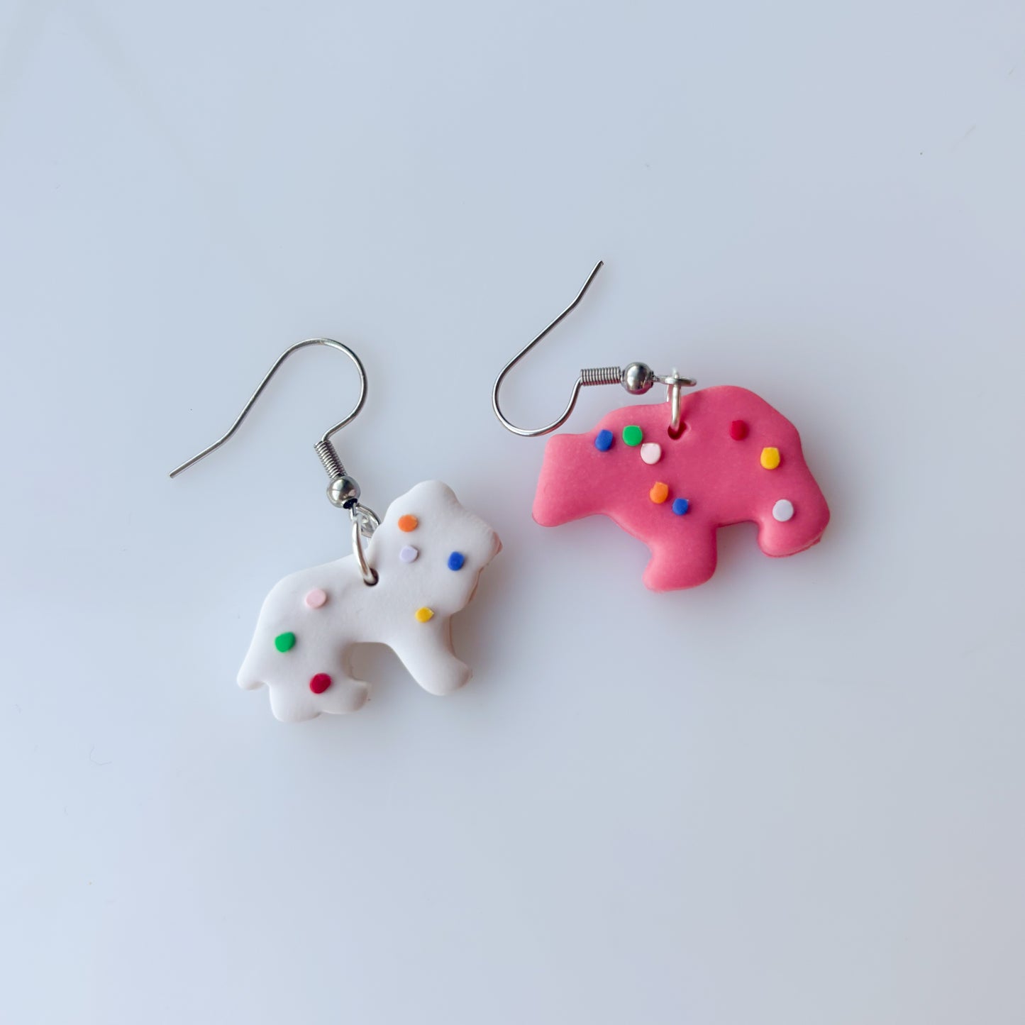 ANIMAL COOKIE EARRINGS (SILVER)