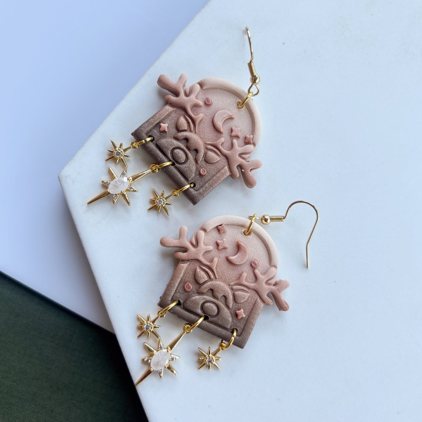 REINDEER OMBRE EARRINGS