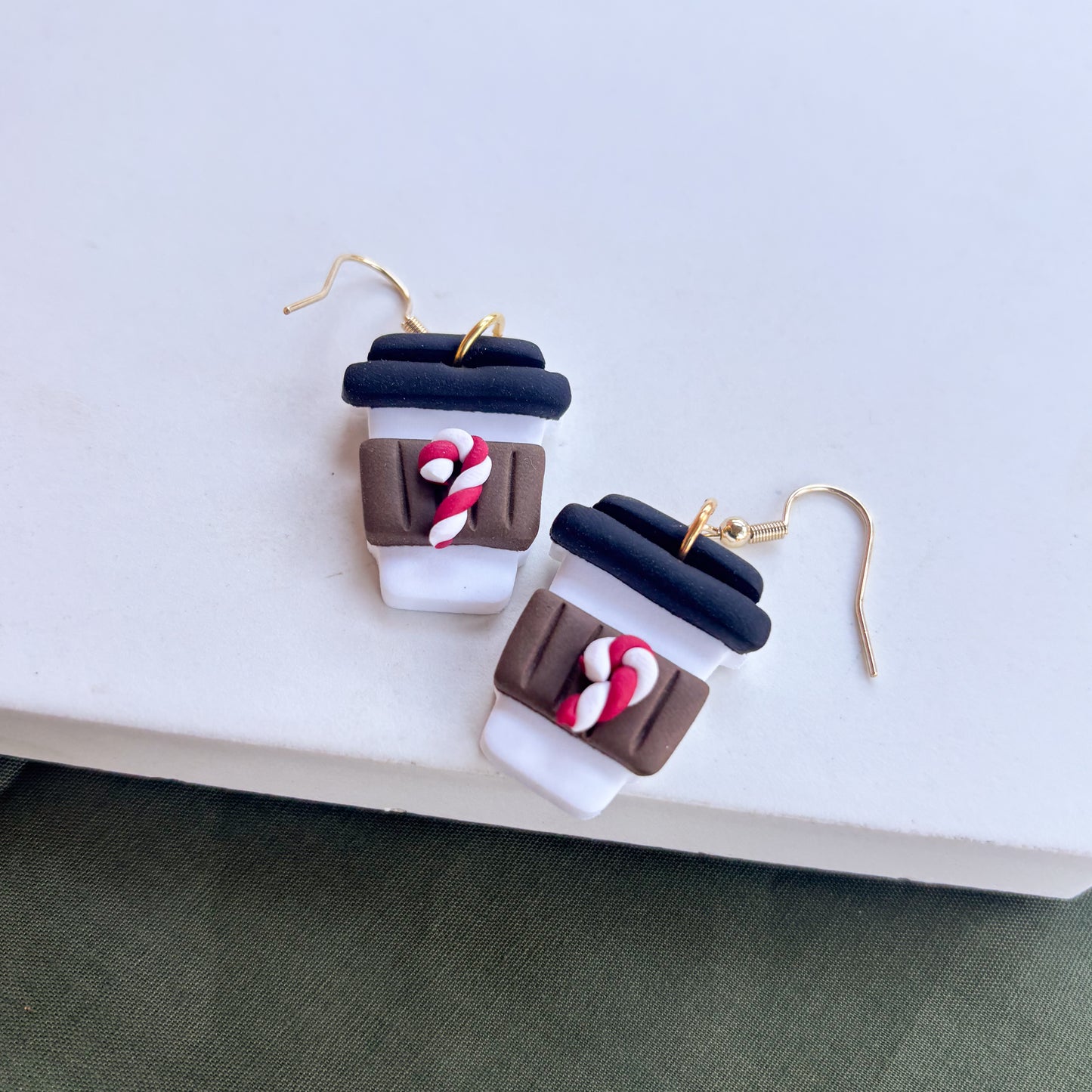 PEPPERMINT MOCHA EARRINGS