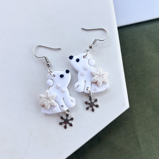 POLAR BEAR EARRINGS