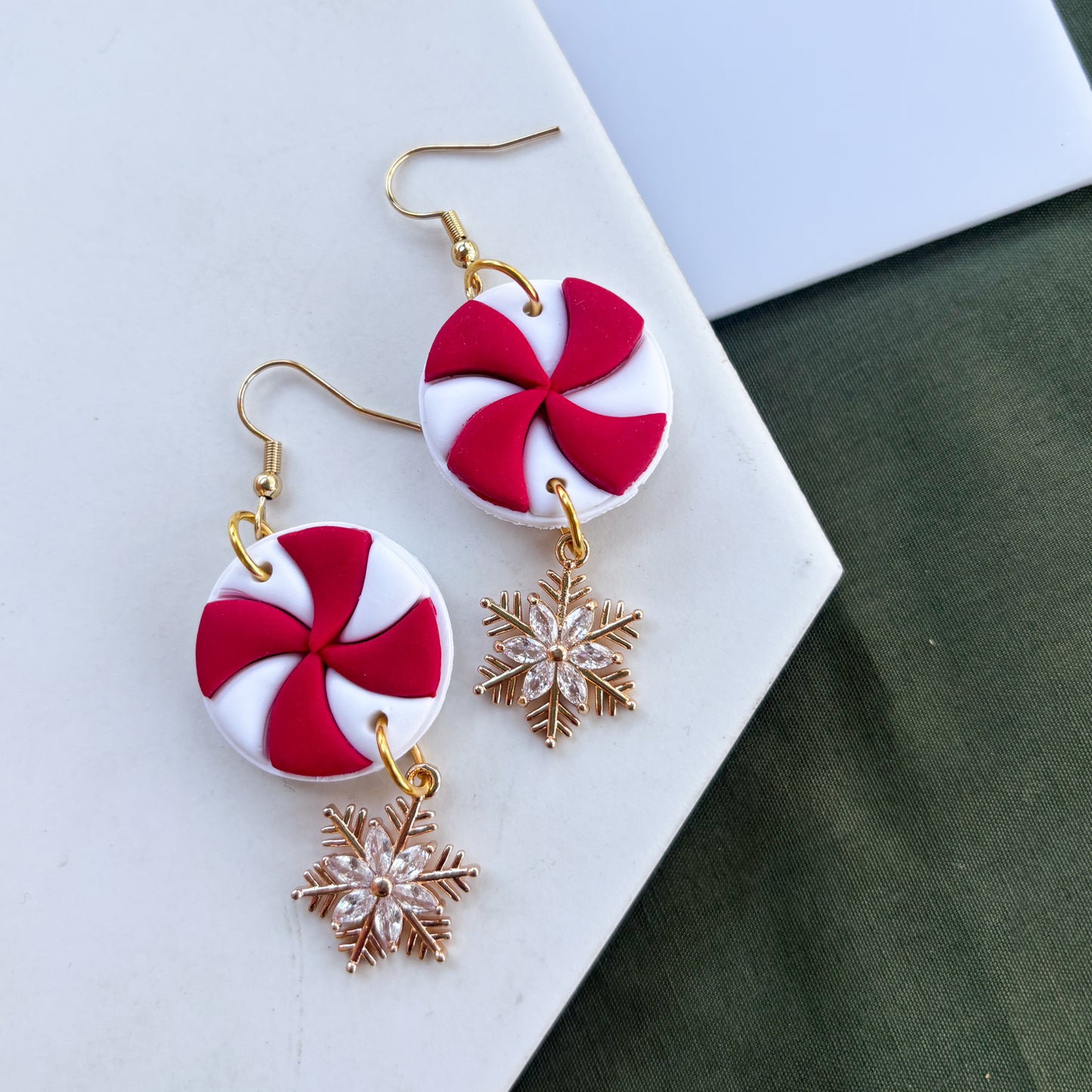 PEPPERMINT EARRINGS