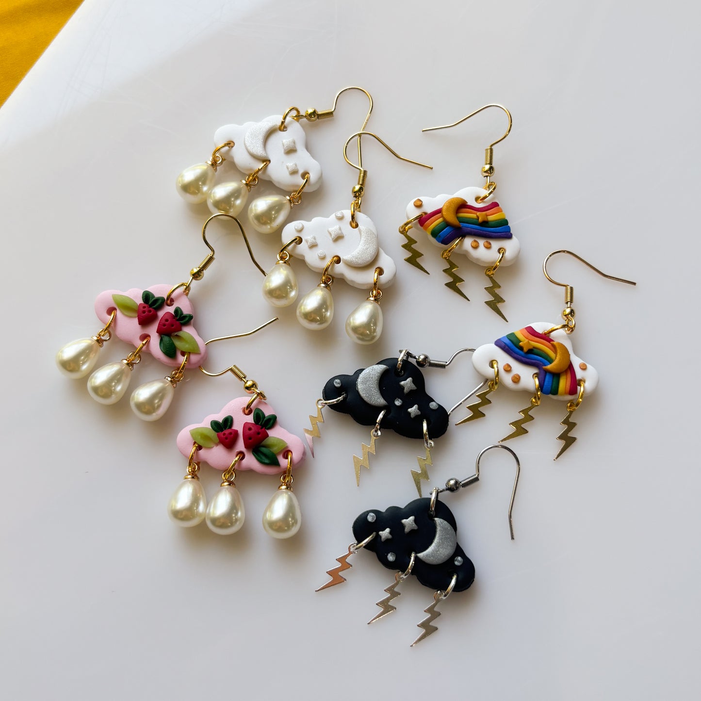 RAINBOW CLOUD EARRINGS
