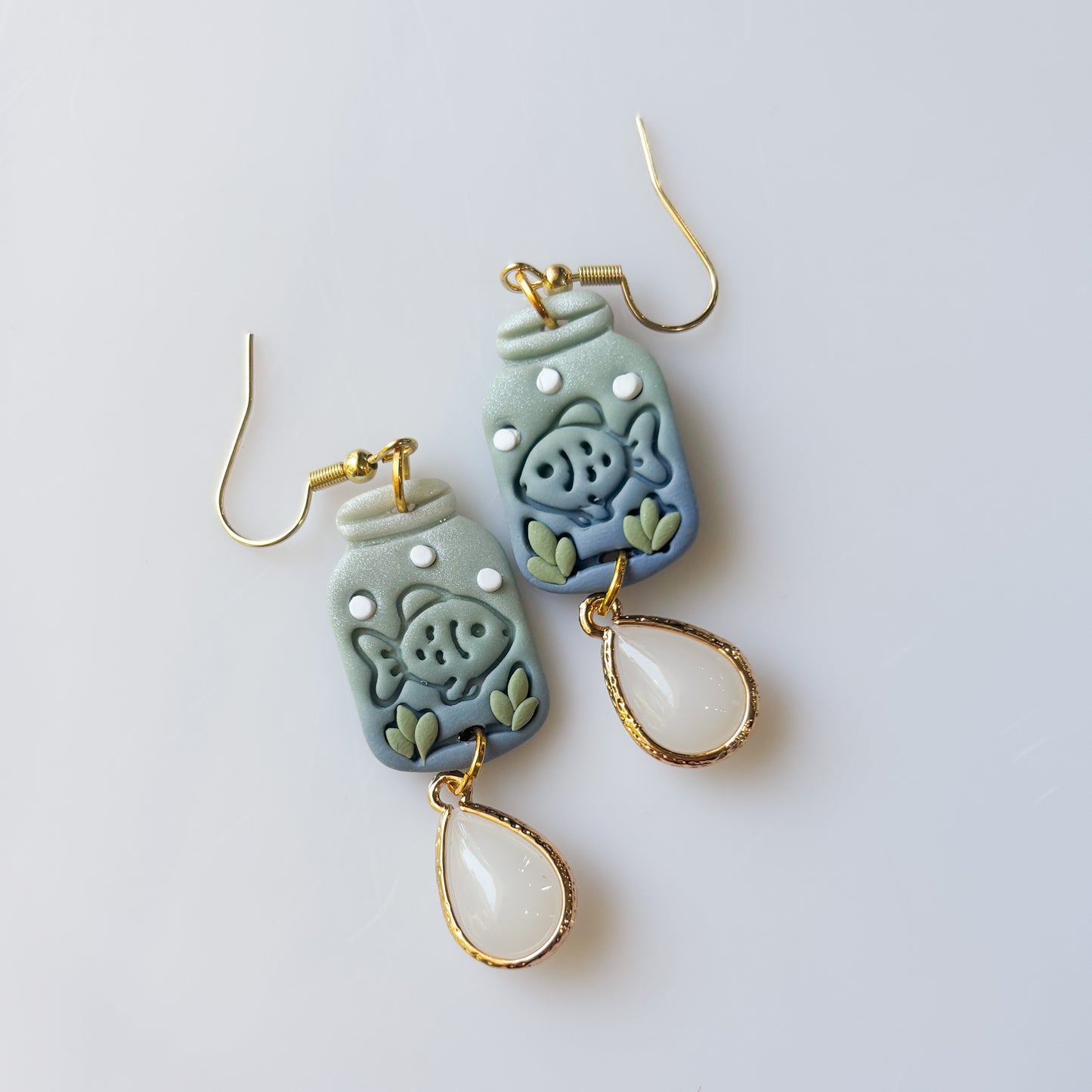 FISH JAR EARRINGS