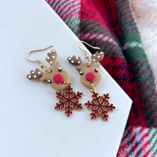 REINDEER EARRINGS
