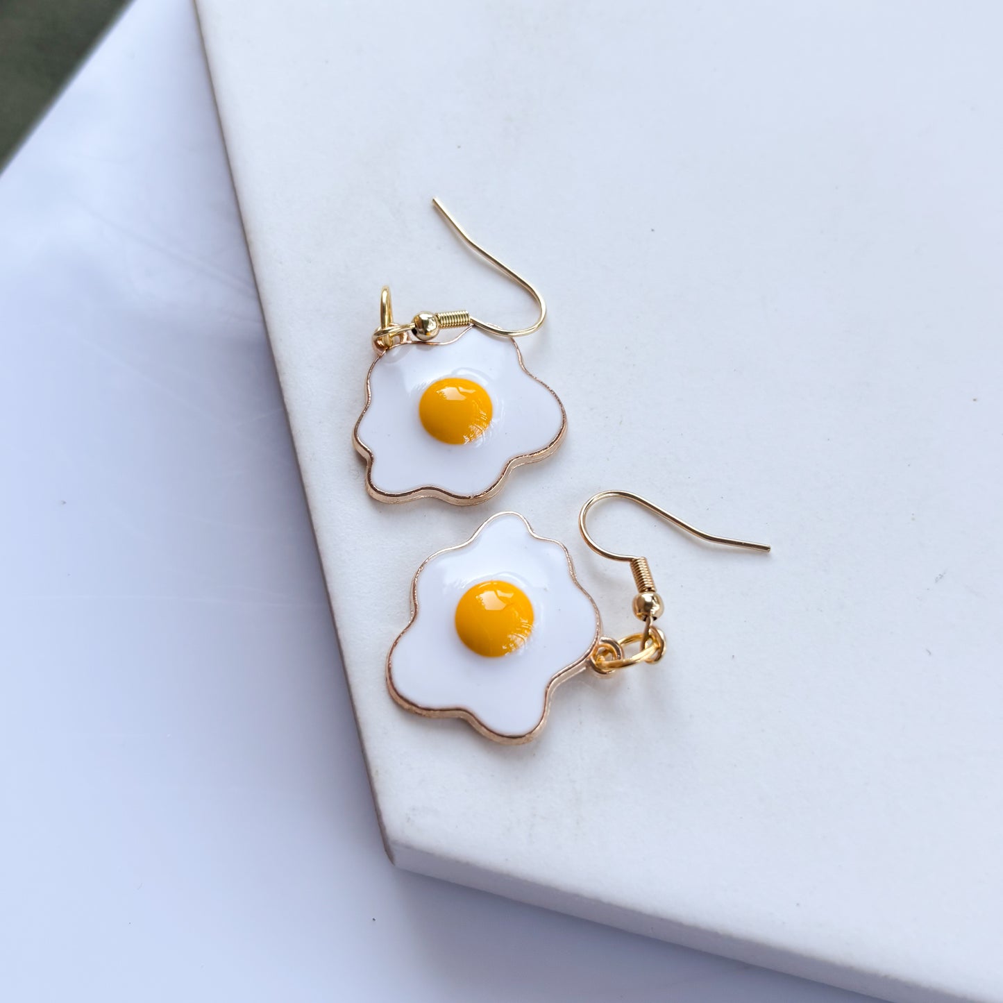 EGG CHARM EARRINGS