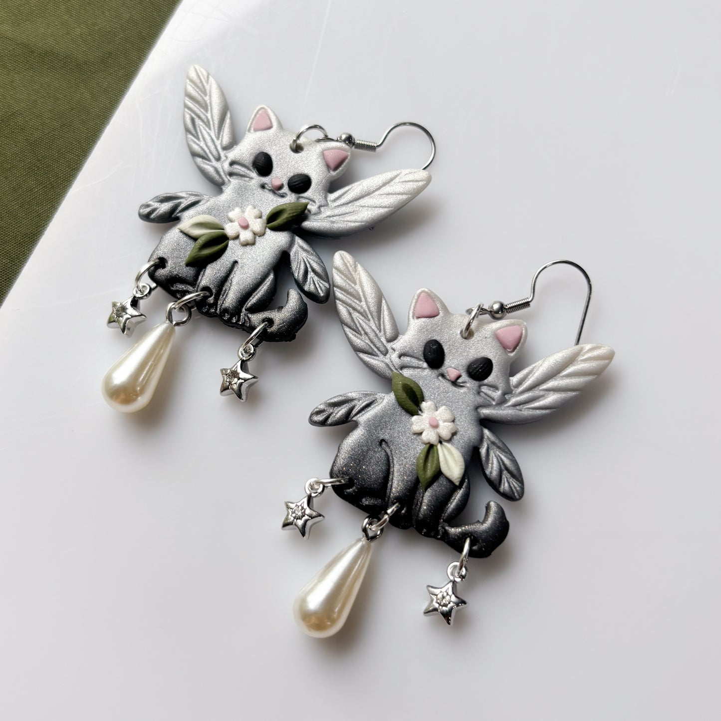 FAIRY CAT EARRINGS