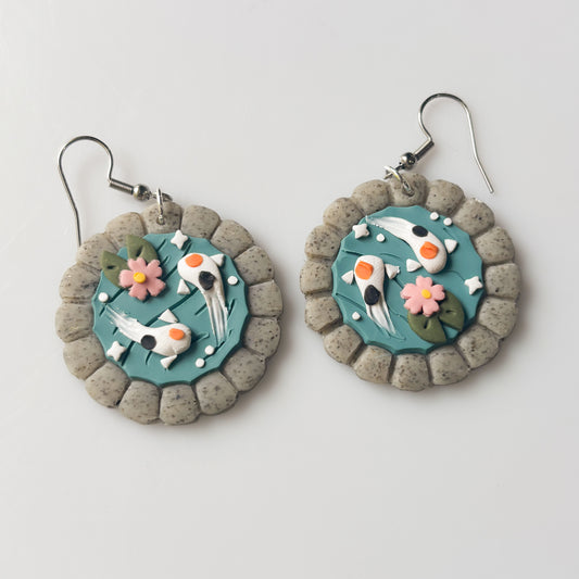 KOI POND EARRINGS