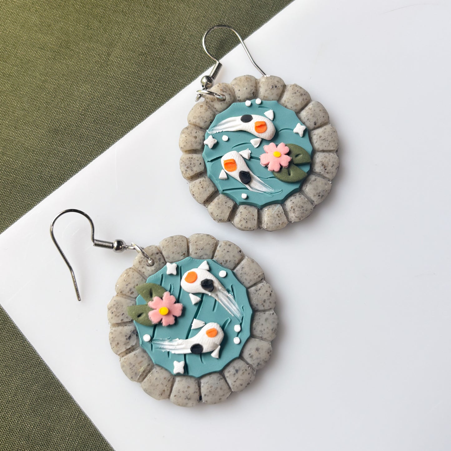 KOI POND EARRINGS