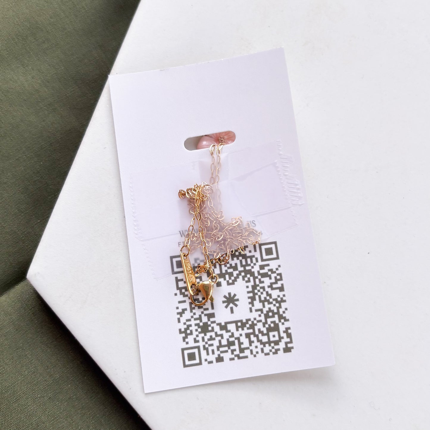 CHERRY BLOSSOM CHARM NECKLACE