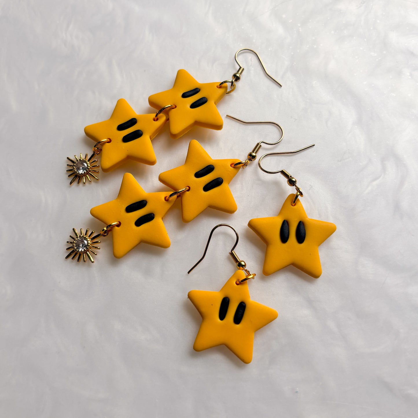 SUPER MARIO STAR EARRINGS