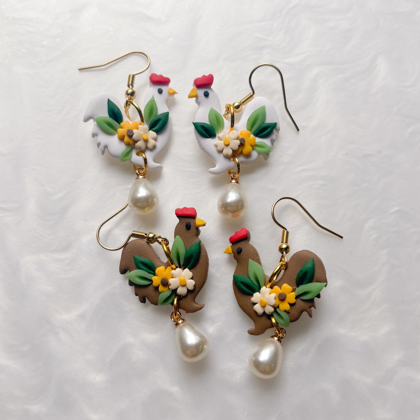 CHICKEN EARRINGS
