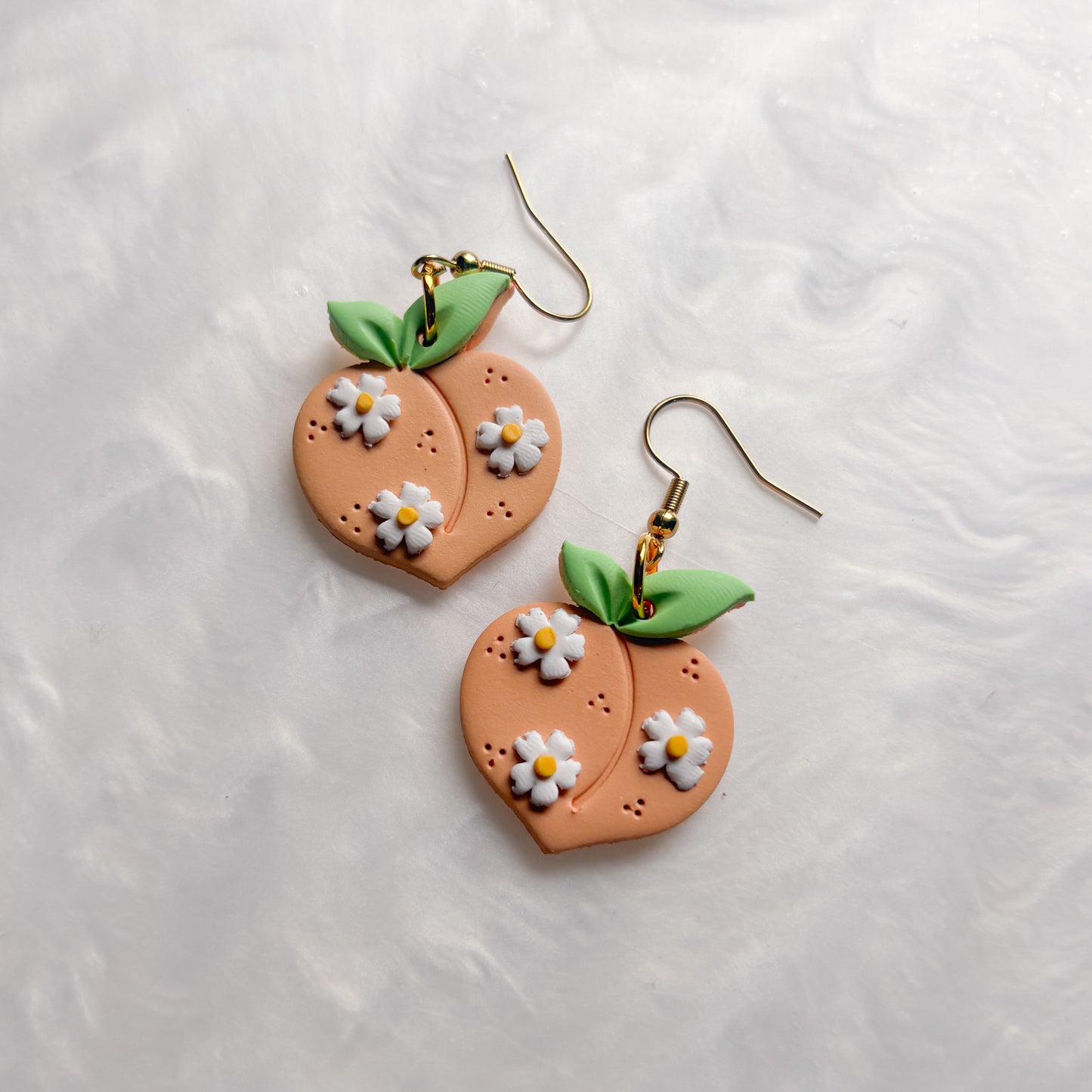 PEACH EARRINGS