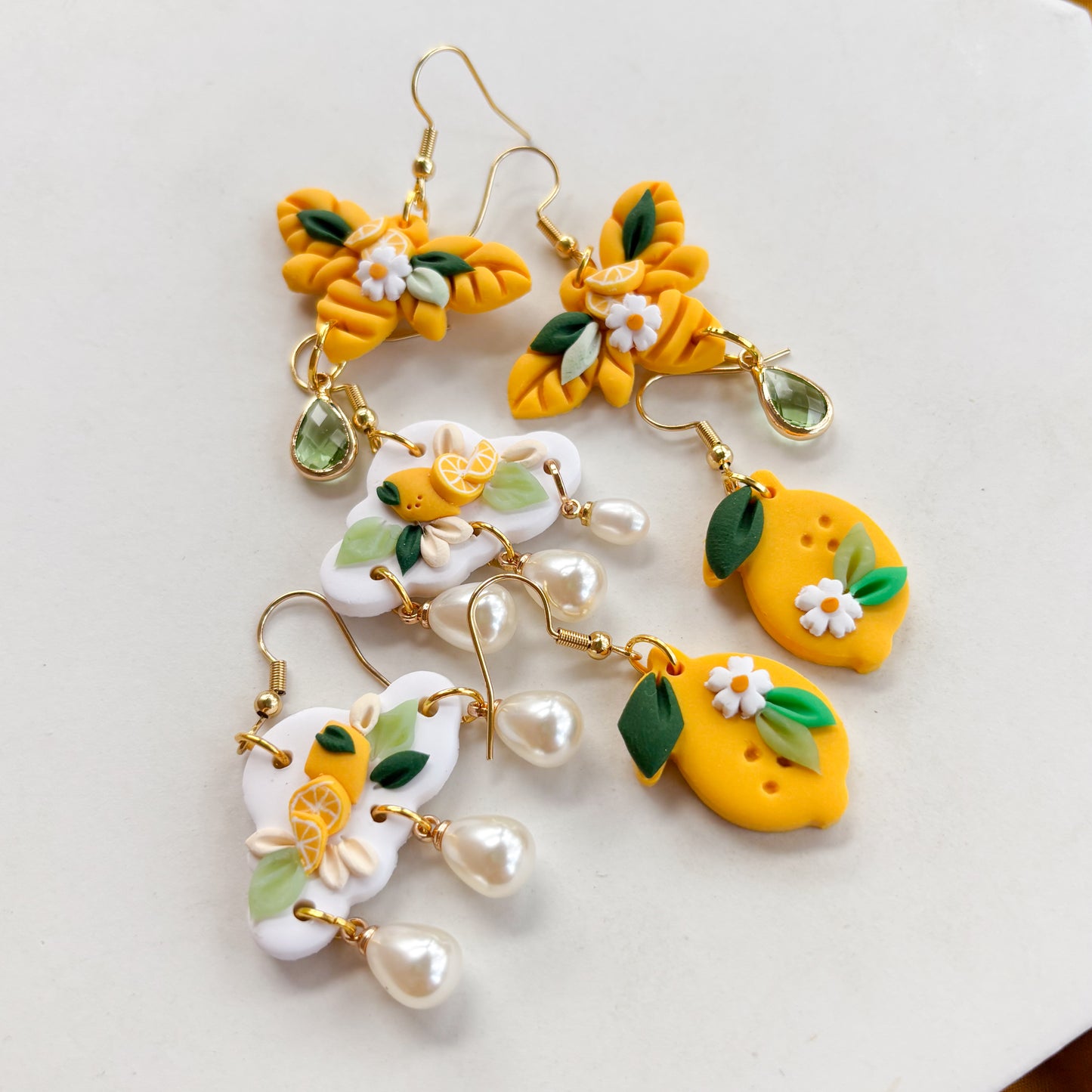 LEMON CLOUD EARRINGS
