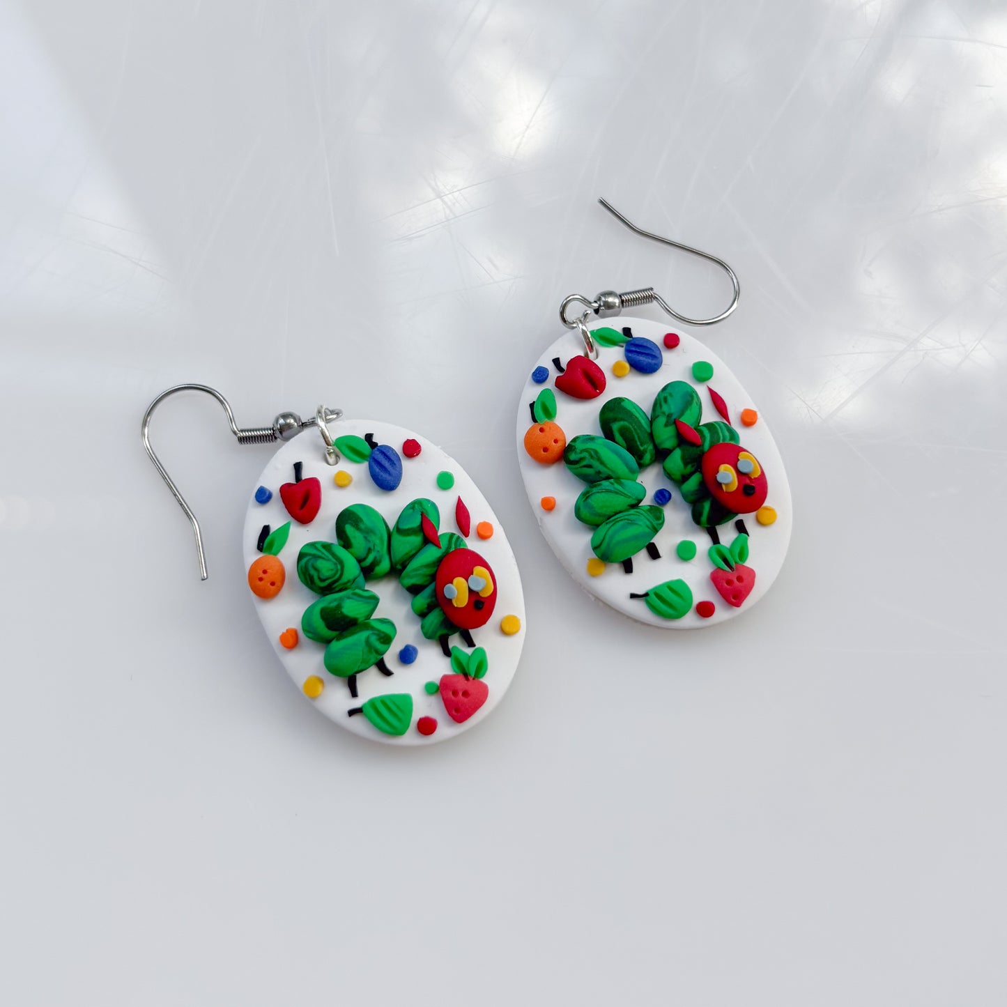 HUNGRY CATERPILLAR EARRINGS