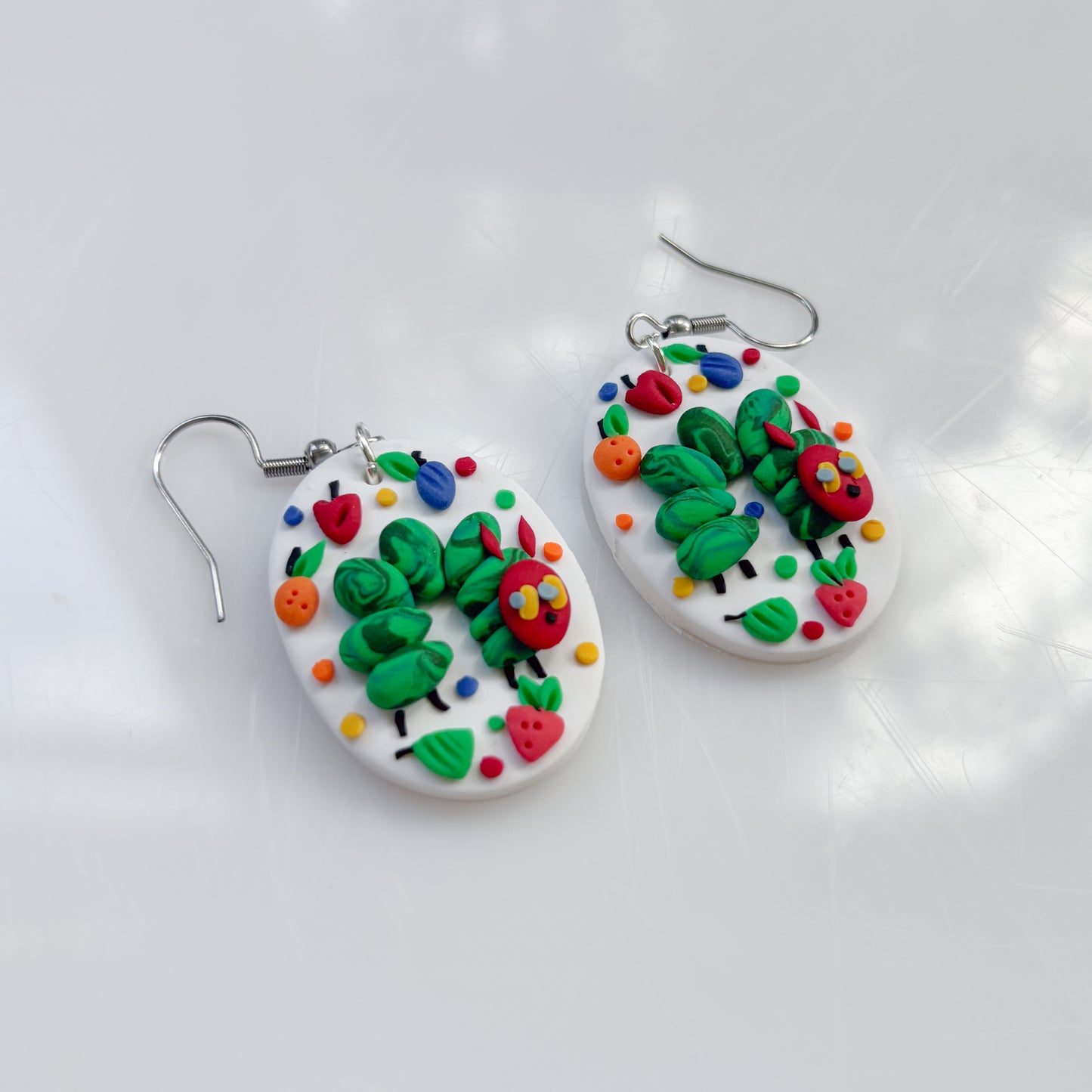 HUNGRY CATERPILLAR EARRINGS