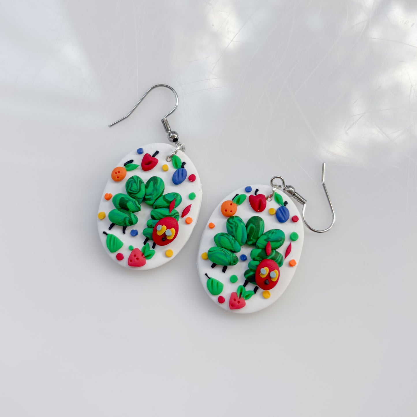 HUNGRY CATERPILLAR EARRINGS