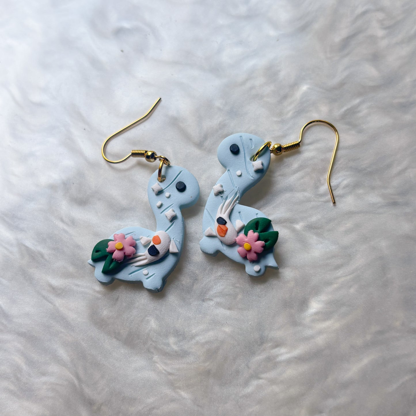 KOI DINO EARRINGS
