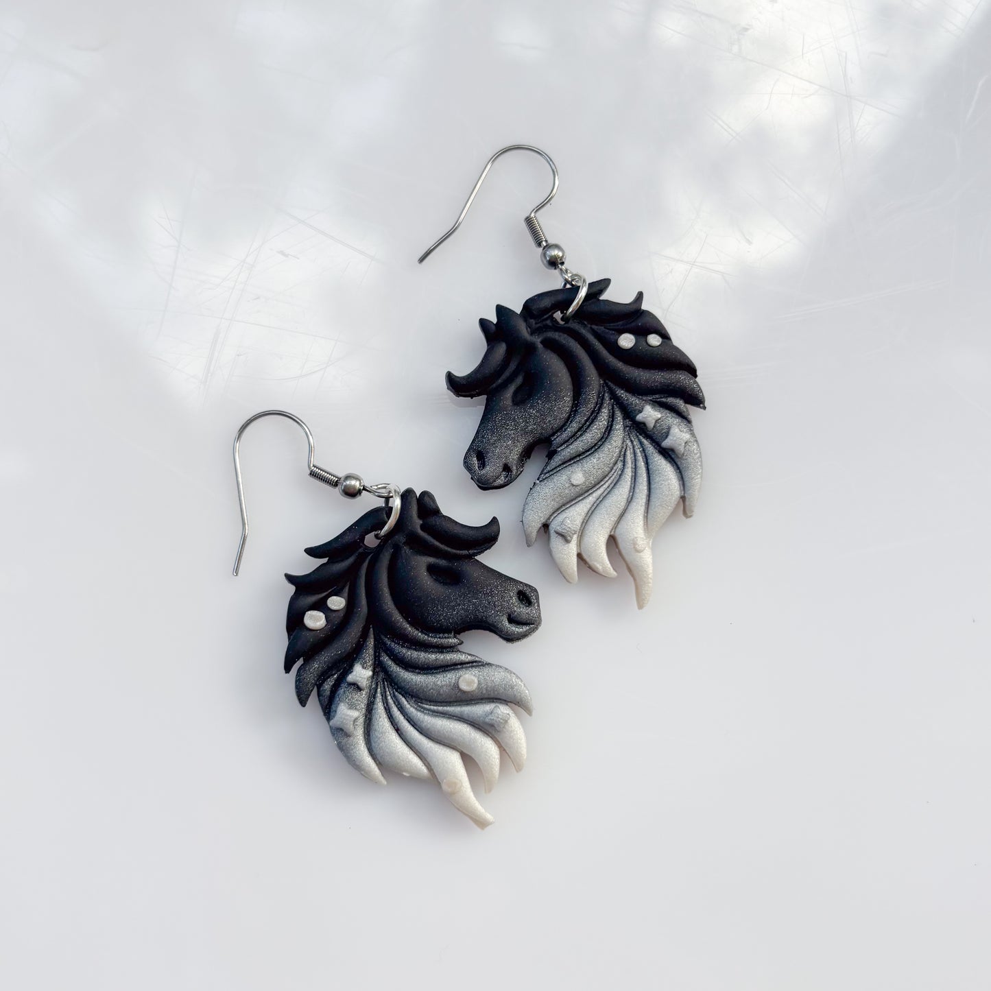GHOSTLY HORSE EARRINGS