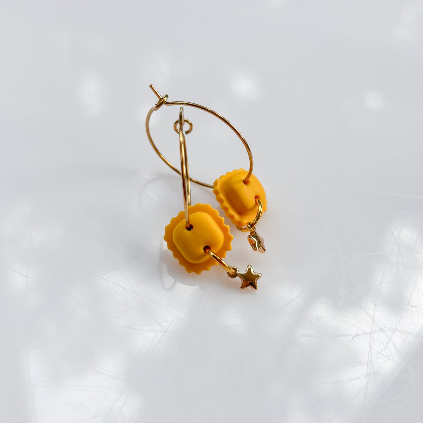 RAVIOLI HOOP EARRINGS