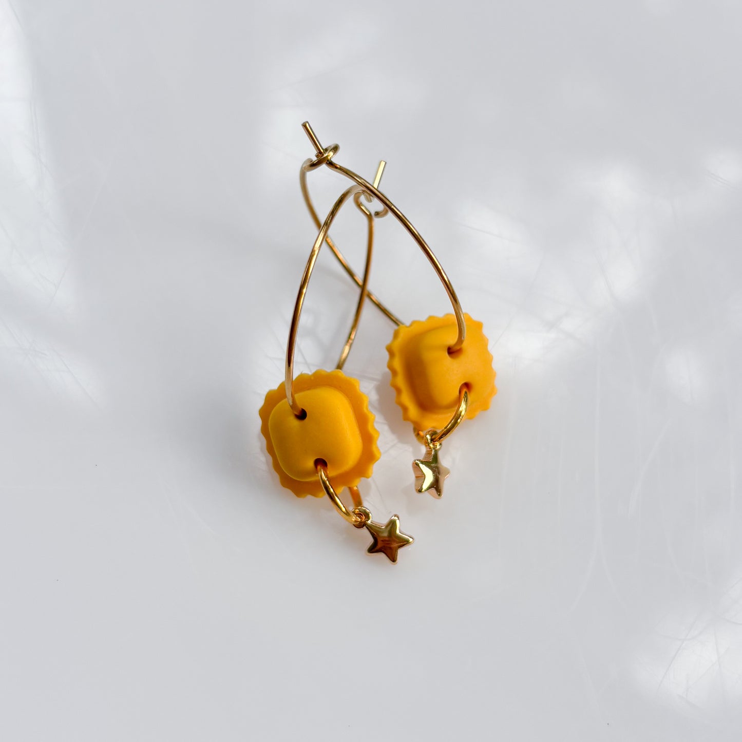 RAVIOLI HOOP EARRINGS