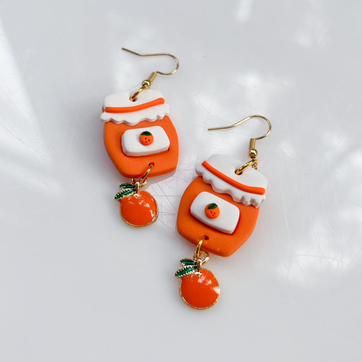 ORANGE MARMALADE EARRINGS