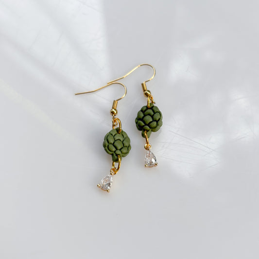 MINI ARTICHOKE EARRINGS