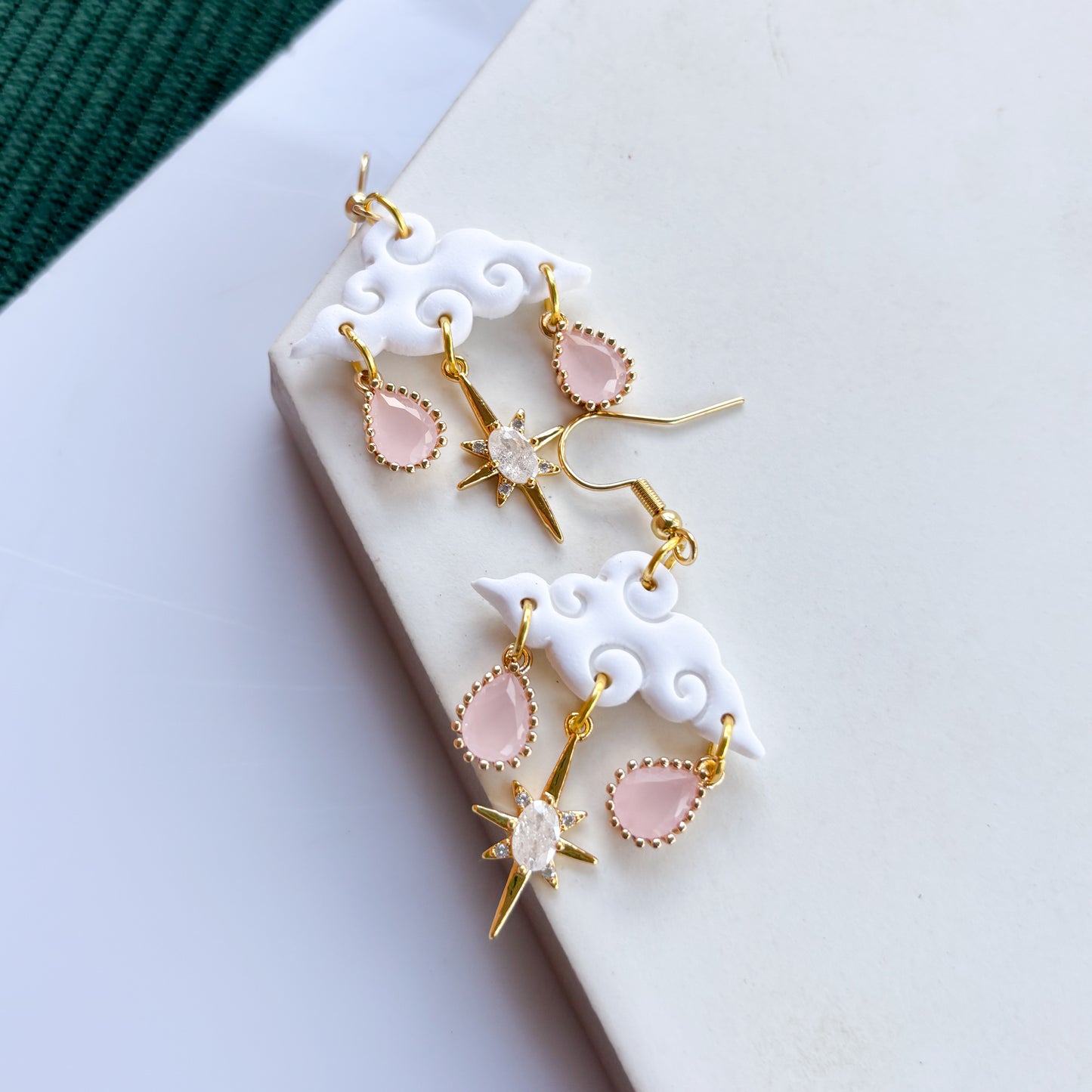 SWIRLY CLOUD EARRINGS