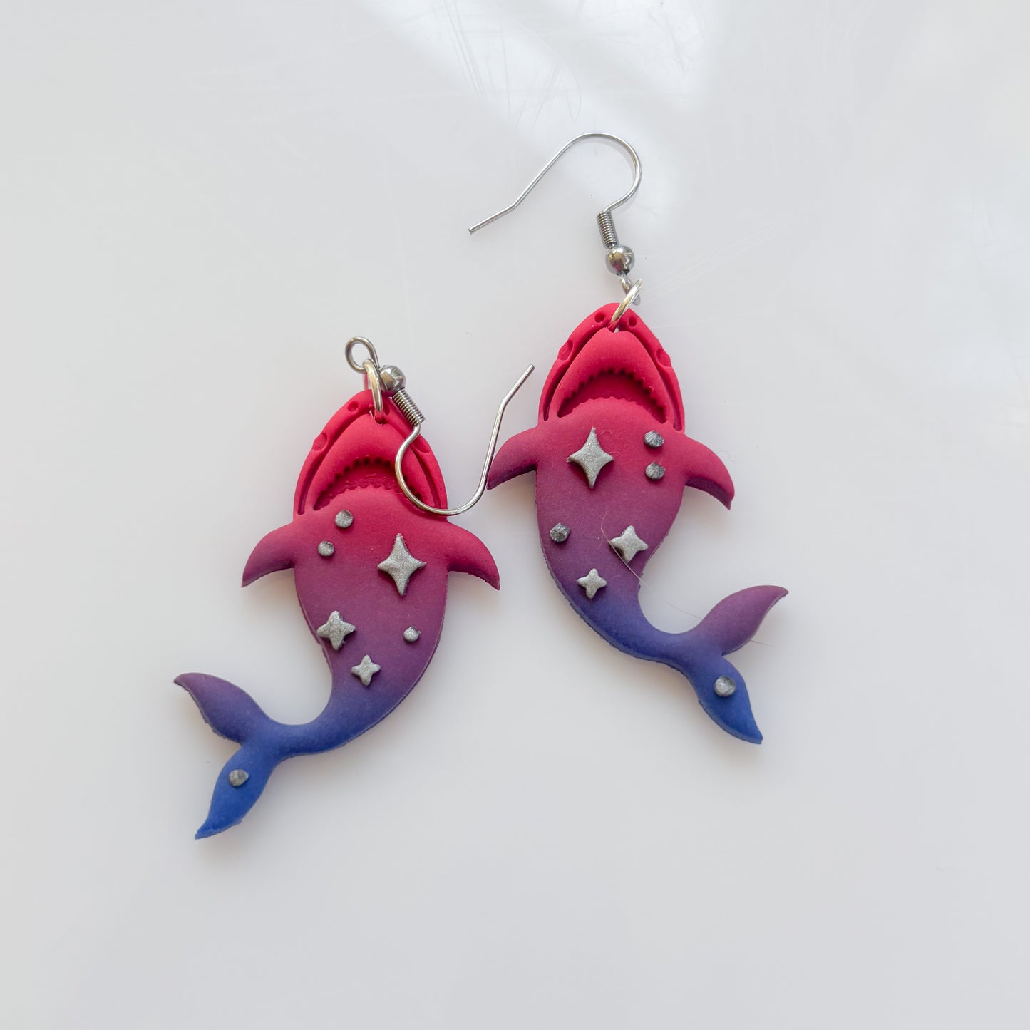 BI OMBRE SHARK EARRINGS