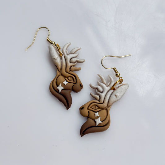 JACKALOPE EARRINGS
