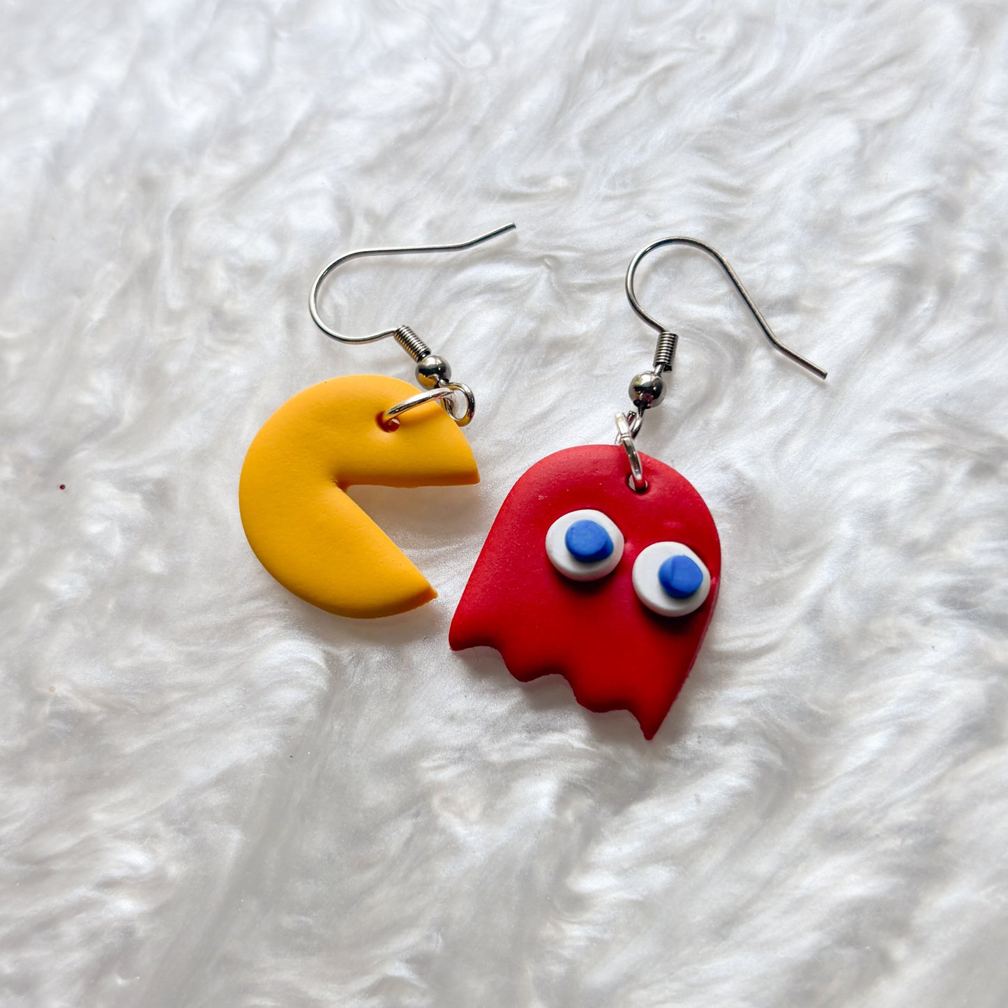 PACMAN MISMATCHED EARRINGS