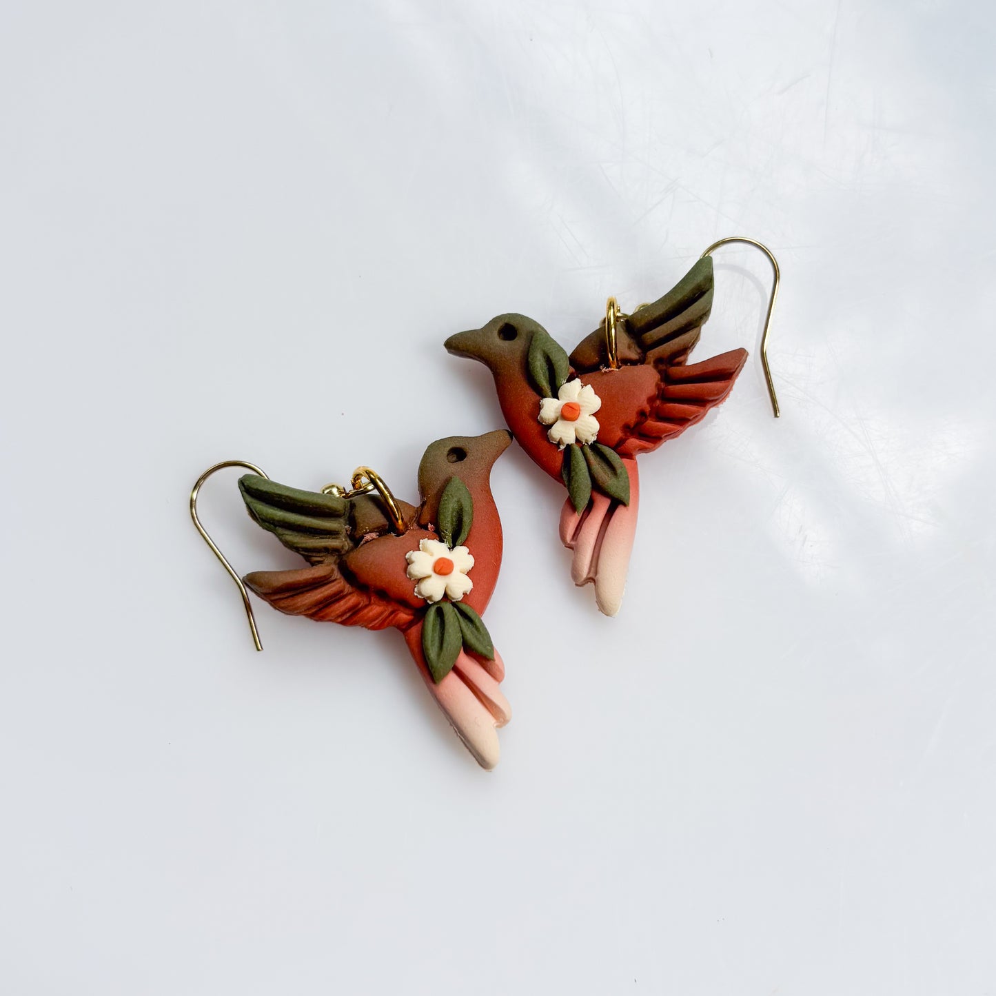 HUMMINGBIRD FALL OMBRE EARRINGS