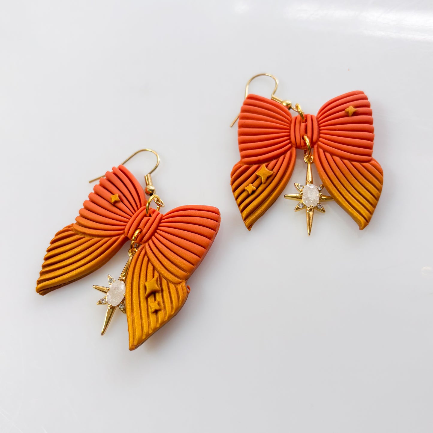 AUTUMN BOW EARRINGS